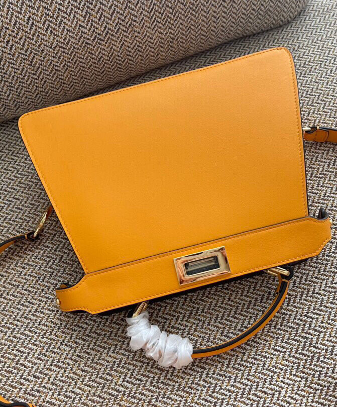 Fendi Peekaboo Iseeu Small Handbag 8BN327 Orange